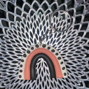 Handmade Rainbow Keychain